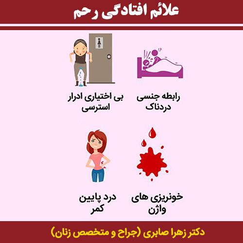 درمان افتادگی رحم در اصفهان عمل افتادگی رحم دکتر زهرا صابری بهترین متخصص زنان در اصفهان2k